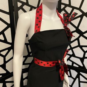 Trigger Finger by Lucky Thirteen - Retro / Pinup Halter Dress - Hot Topic - S